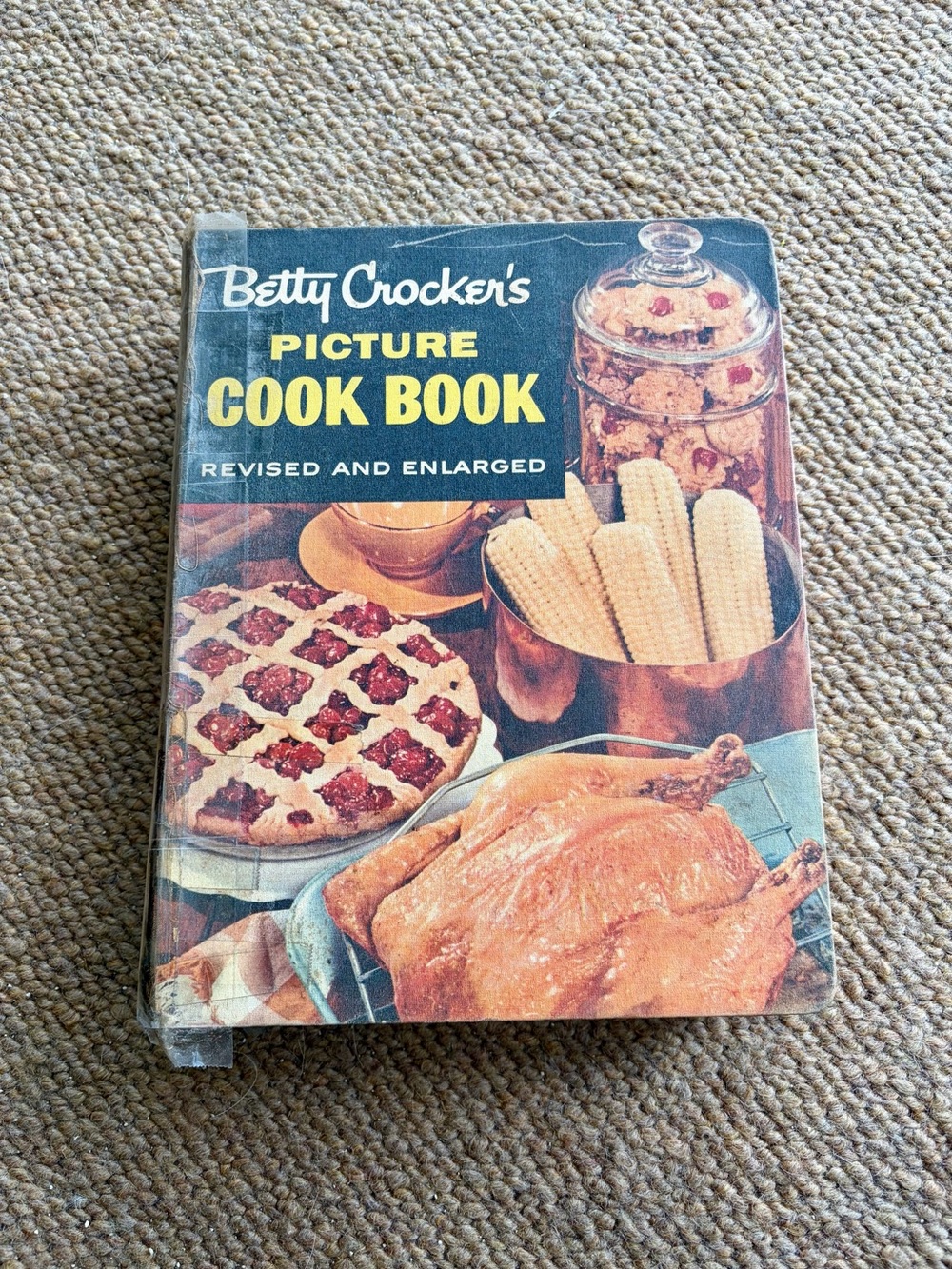 Vintage 1956 Betty Crocker Picture Cook Book + 1959 Frankly Fancy Foods